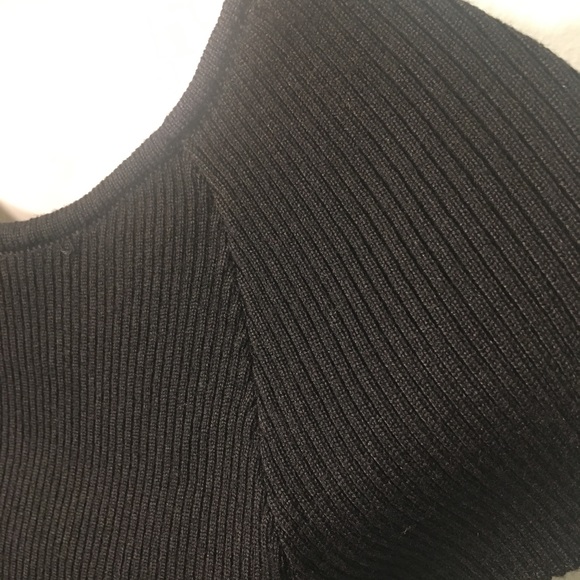 Black Charlotte Russe Short Sleeve Dress NWT Small - Picture 8 of 8